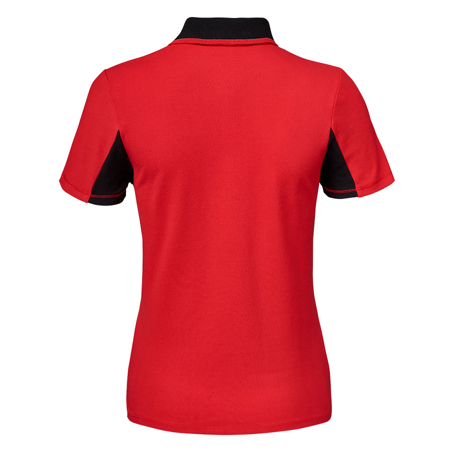 Женская красная рубашка поло