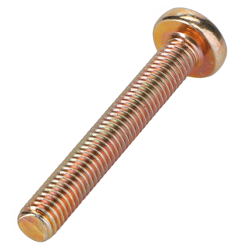 Винт с полукруглой головкой