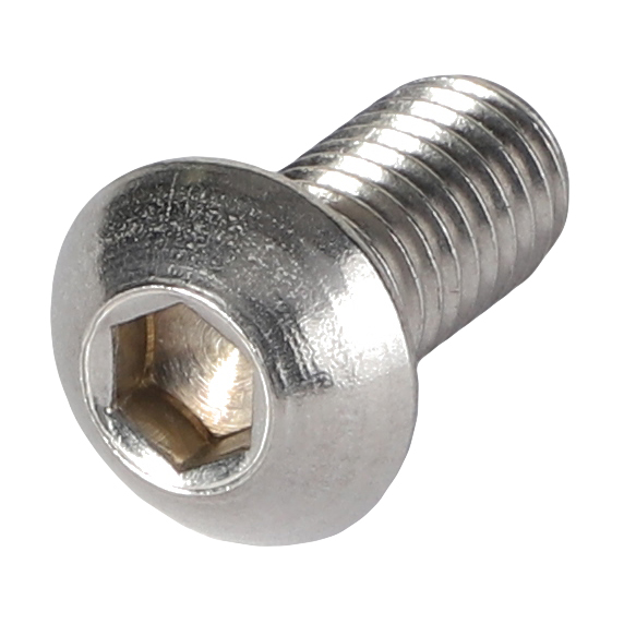 Винт с полукруглой головкой