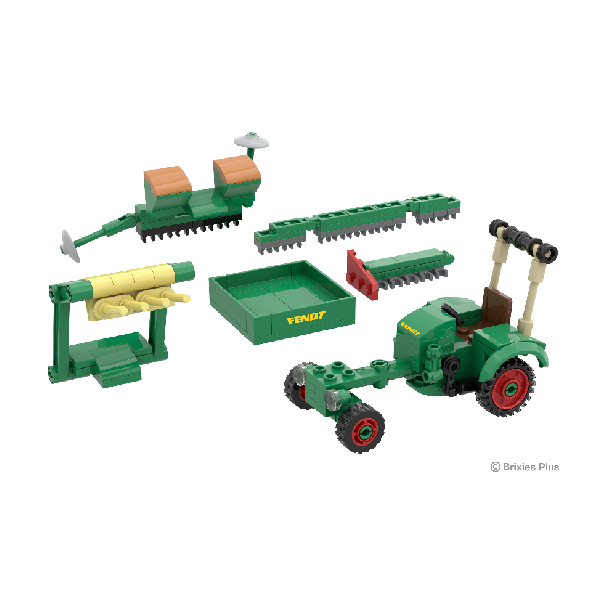 Fendt x Brixies GT + аксессуары из коллекции Classic Club (1:32)