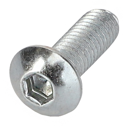 Винт с полукруглой головкой